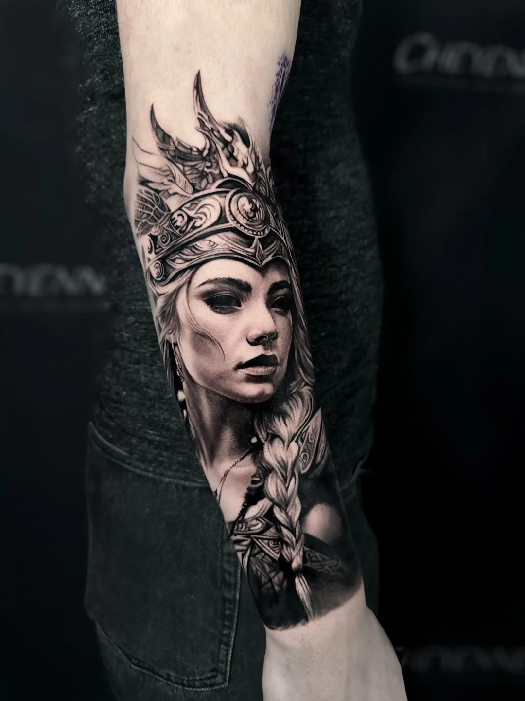 Color realism portrait