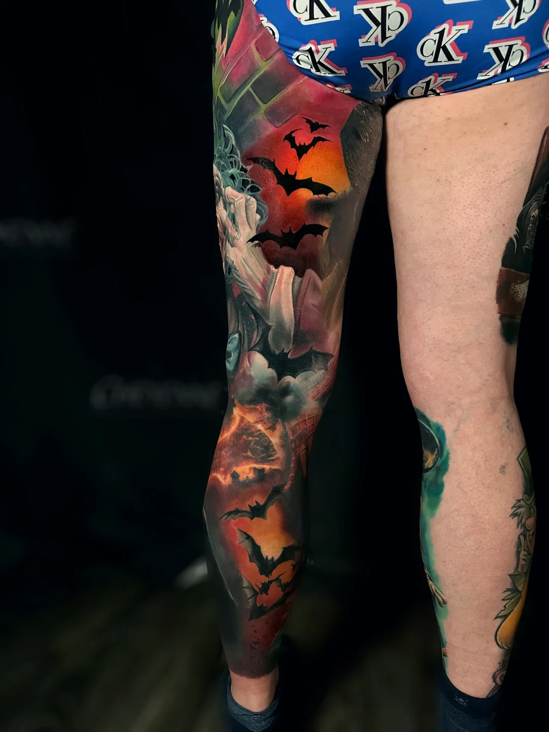 Color realism character sleeve