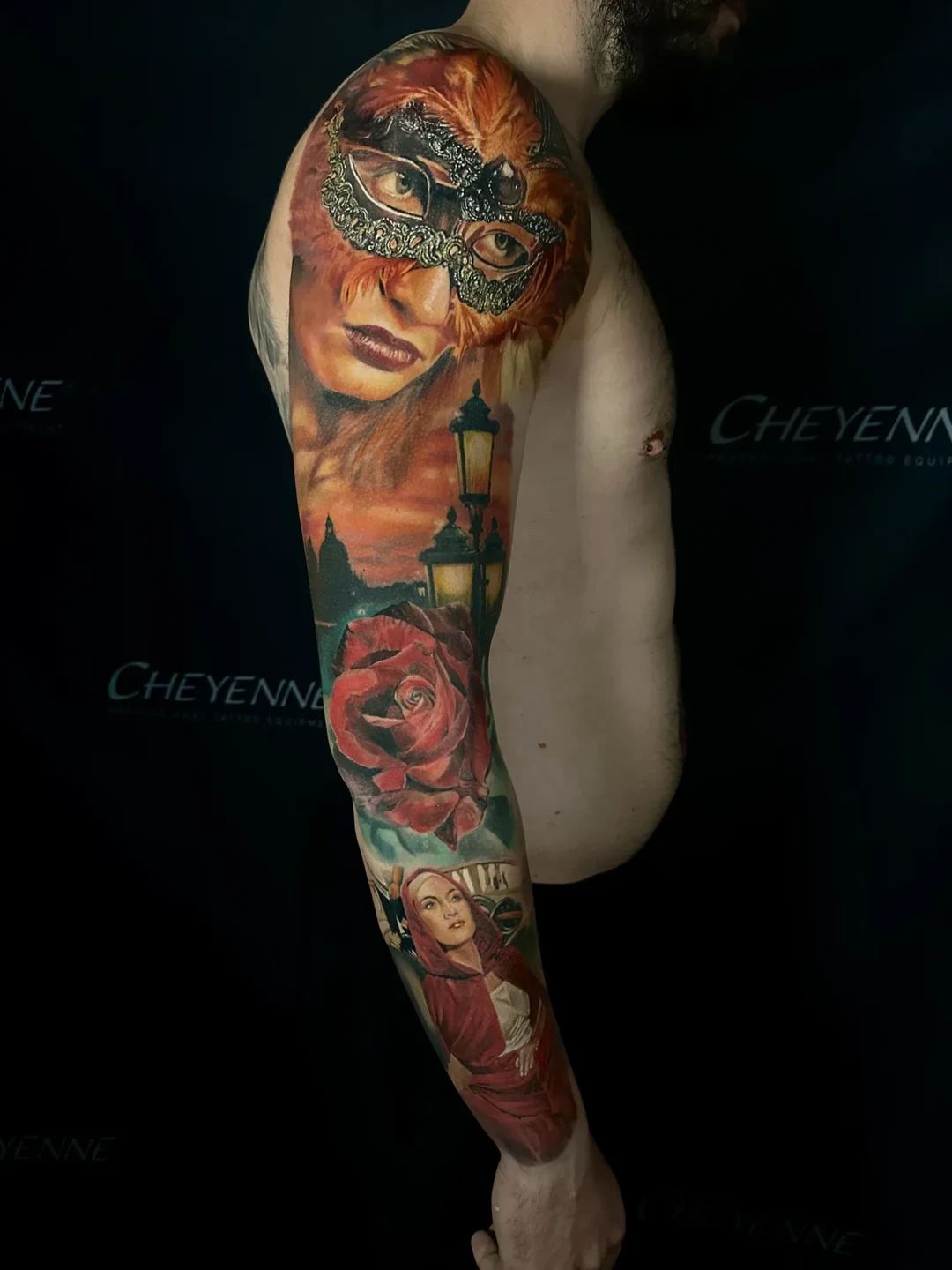 Full color realism sleeve